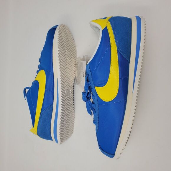 Nike Cortez TXT Light Photo Blue Lightning Sail HF0263-402 Men’s Size 8.5 - Picture 5 of 10